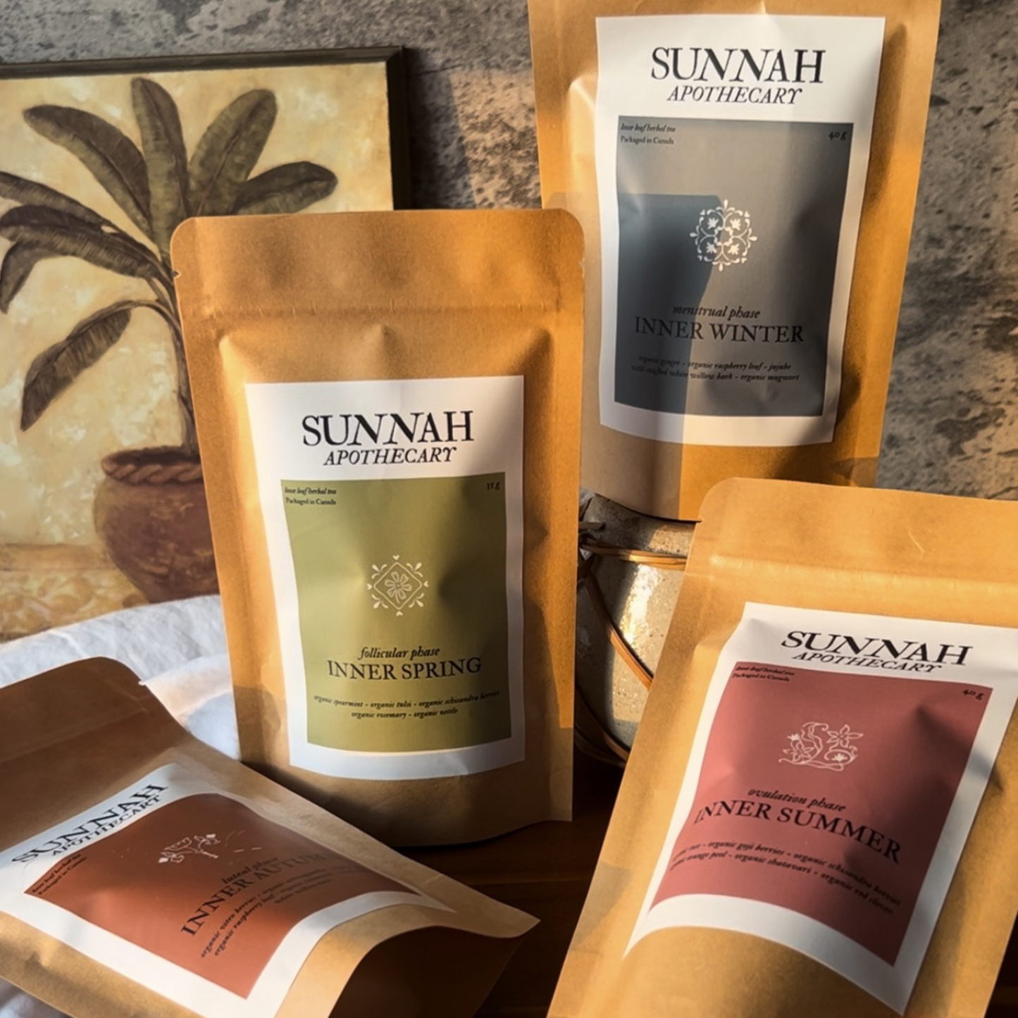 Luteal Phase Herbal Tea - Inner Autumn