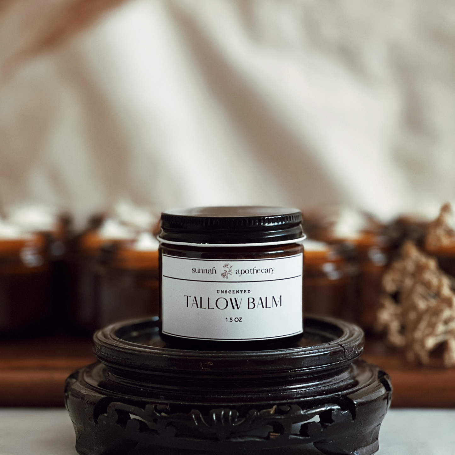 Halal Grass-fed Tallow Balm - Whipped Unscented