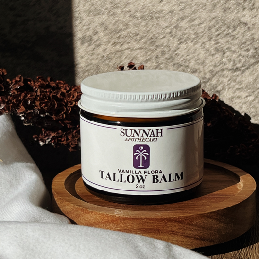 Halal Grass-fed Tallow Balm - Lavender Vanilla Whipped